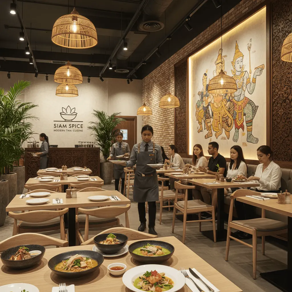 Modern Thai Cuisine Restaurant Chain - Success Story